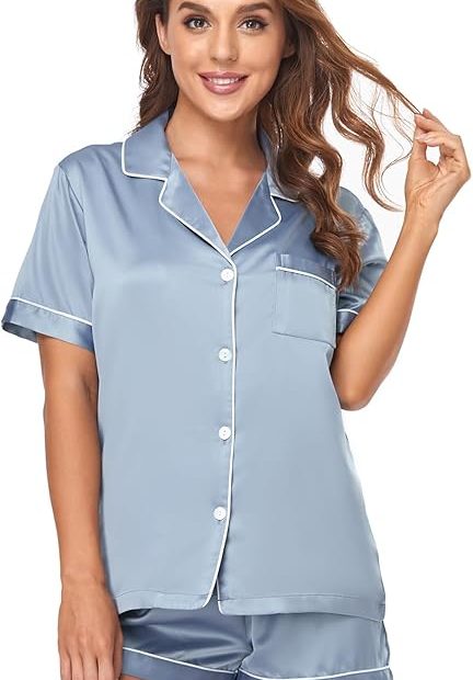 Serenedelicacy Satin Pajama Set